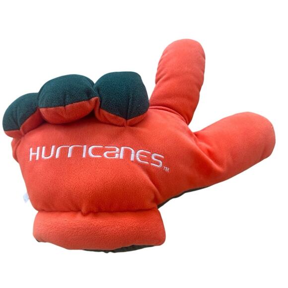 University of Miami hand mitten Miami Hurricanes Canes - Picture 2 of 5